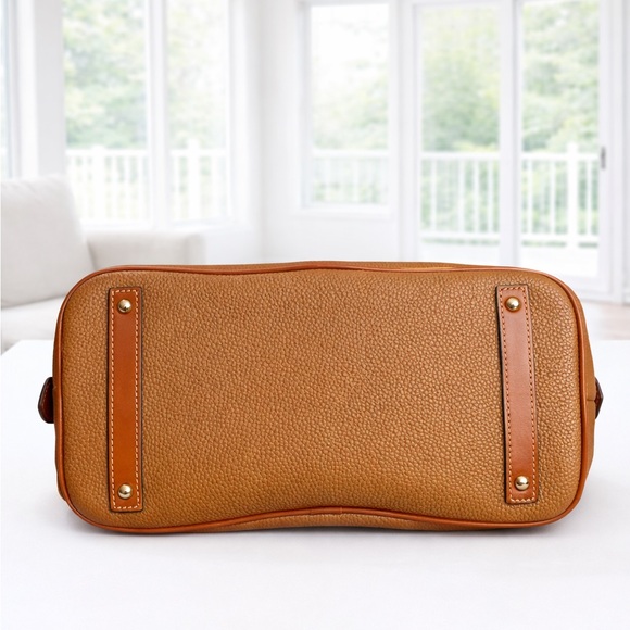 Dooney & Bourke Domed Shaped Pebble Leather Leather Satchel - GUC - Picture 7 of 11